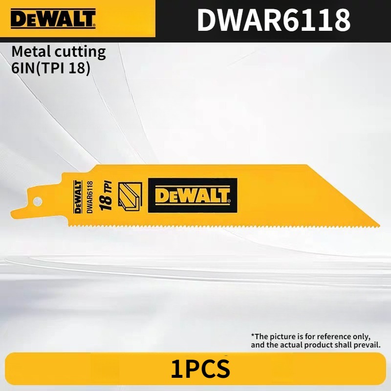 Metal Saw Reciprocating - Ostrze do piły szablastej DeWalt DWAR6118,