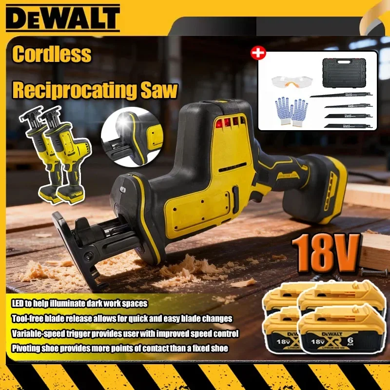 Metal Saw Reciprocating - Piła szablasta akumulatorowa DEWALT, bezszczotkowa, z