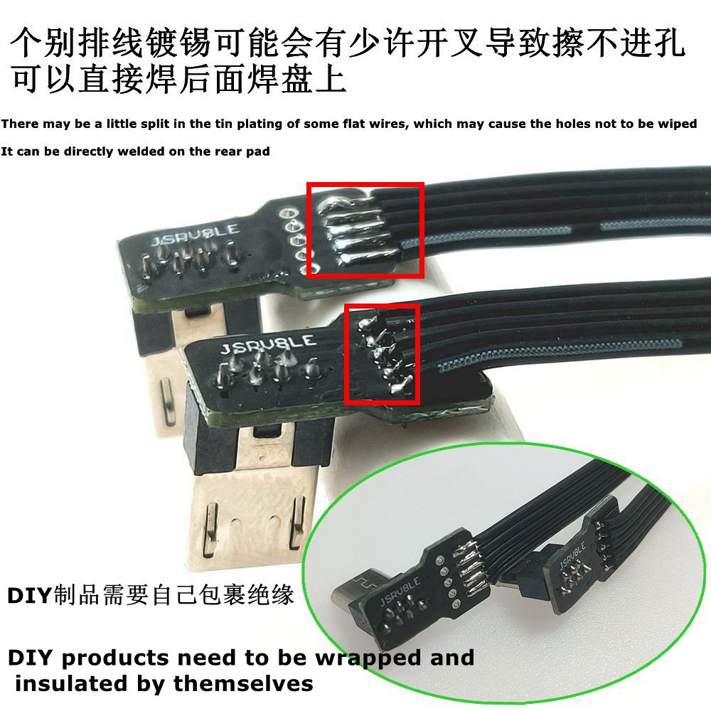 Zestaw 3 szt. mini USB 2.0 wty – Transmission Jack Adapter recenzja i cena