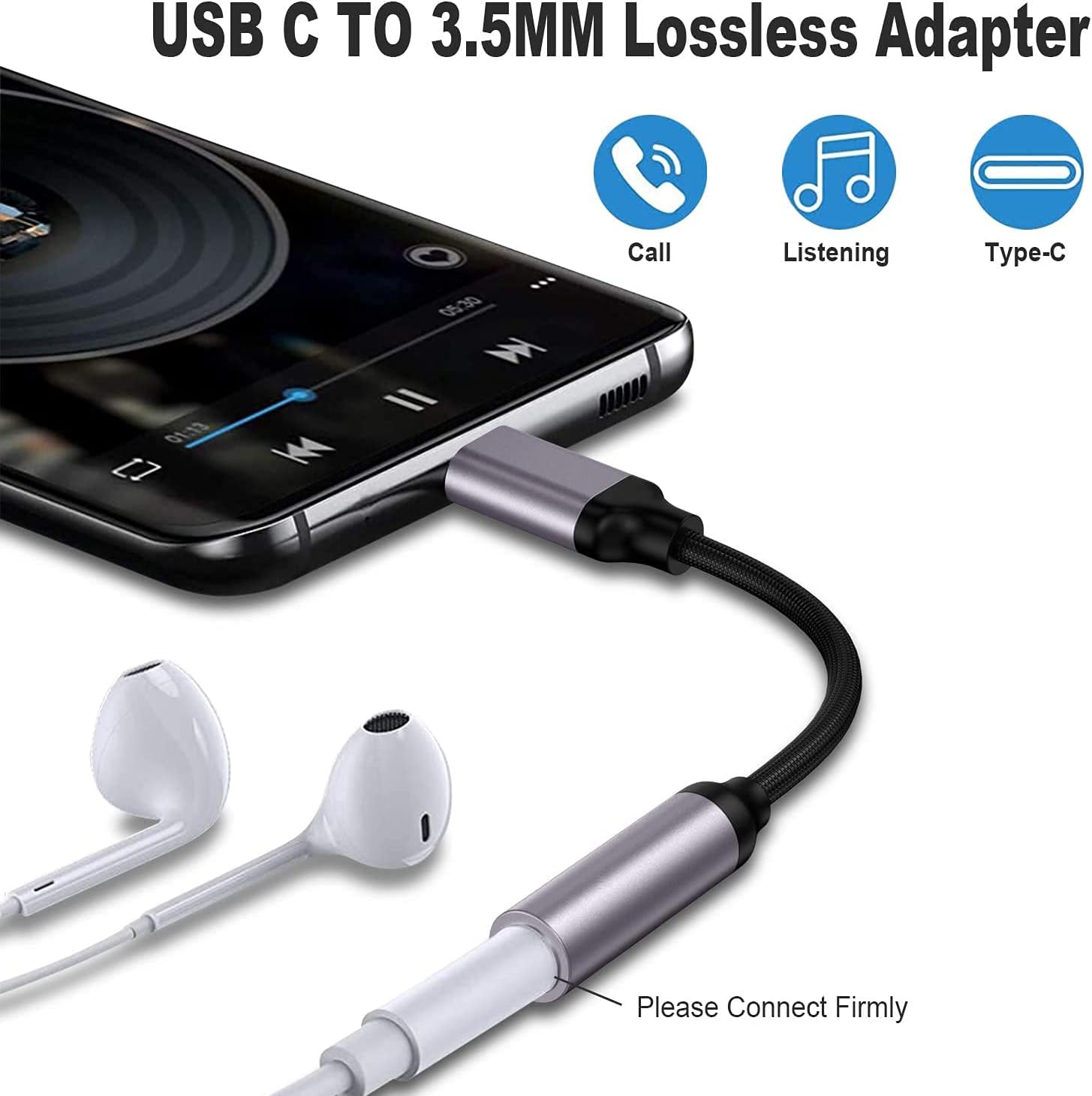 USB typu C do 3.5mm Aux Adapte – Transmission Jack Adapter recenzja i cena